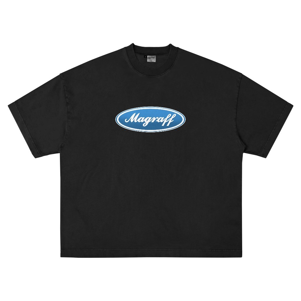 100% Katun Magraff l Boxy Fit T-Shirt Oversize l FORDBLUE