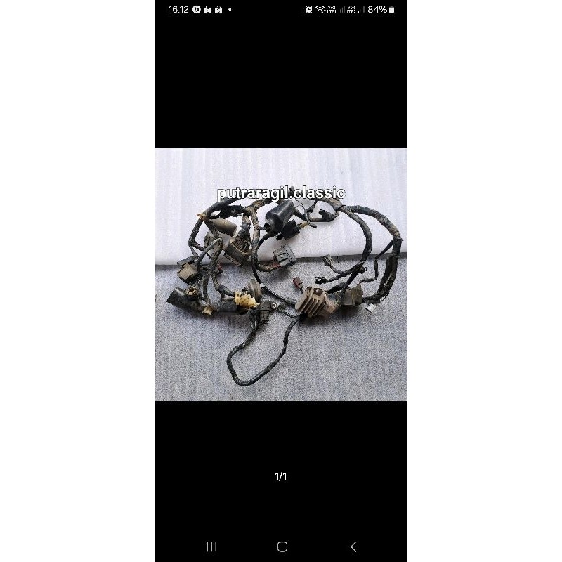 KABEL BODY FULL SET ECU ECM KABEL BODY SET CDI ECU KIPROK KUIL HONDA VERZA K18 ORIGINAL