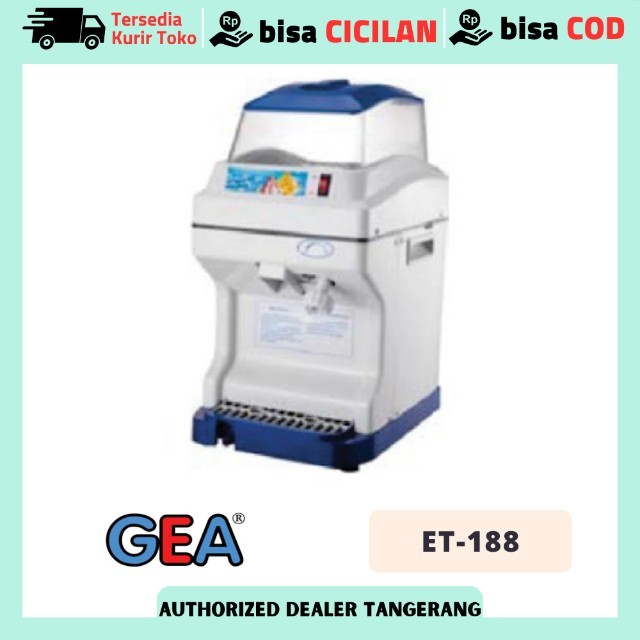 GEA ET 188 ET-188 ICE SHAVER MESIN SERUT ES BATU HALUS ES DOGER
