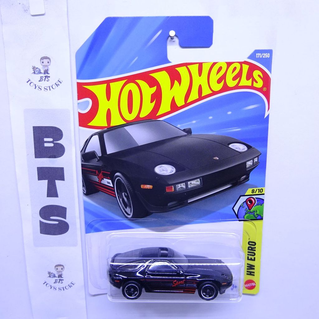 Hot Wheels 1983 Porsche 928s Hitam