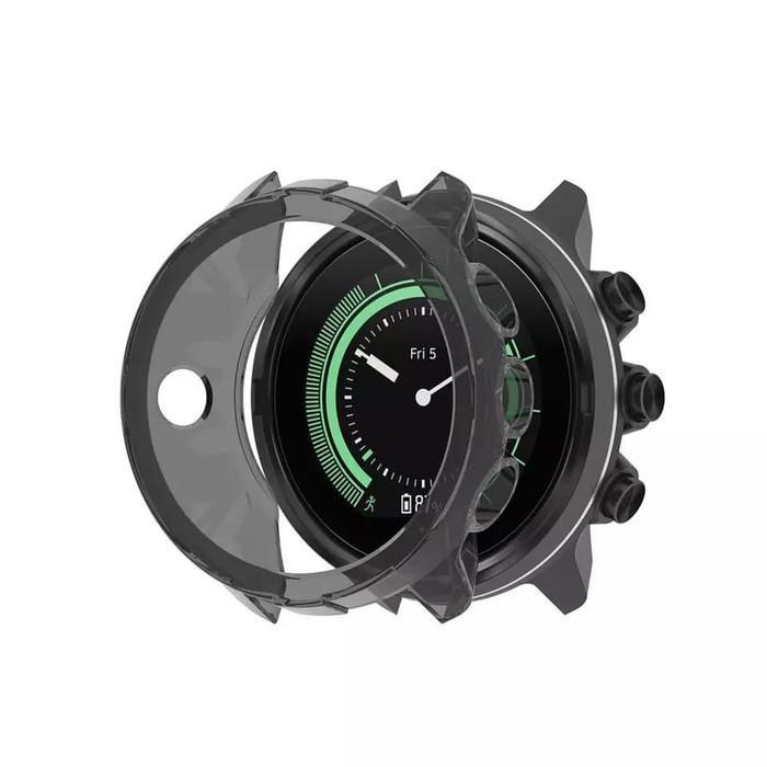Case Silikon Cover casing Suunto 9 Baro Spartan Sport Wrist HR Baro - BLACK