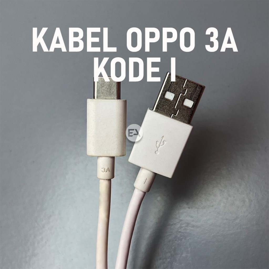 Kabel data Oppo SUPER VOOC TYPE C 3A/6,5A/8A KODE I D & X 33W/65W/67W/80W  DARI HP SECOND MULUS LIKE