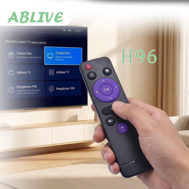 Remot STB Android TV Box Universal H96 Max Pro 4K Ultra Remote Untuk Q3 Mini A95X