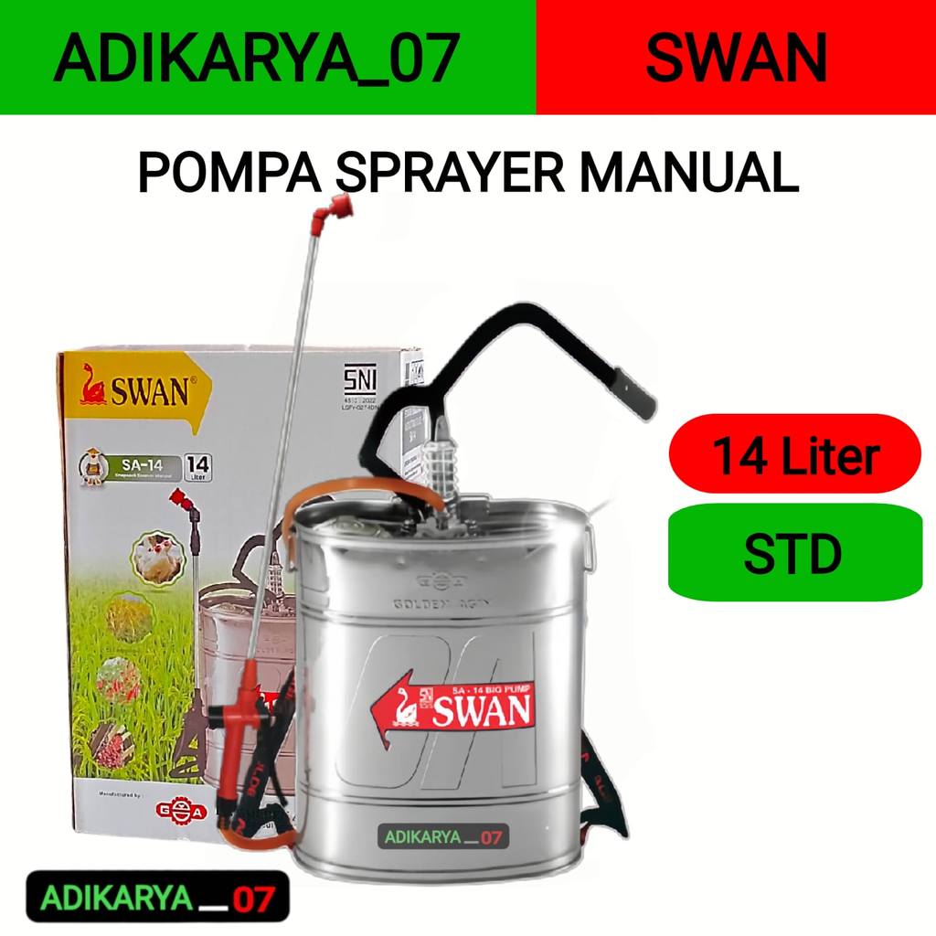 Sprayer Alat Semprot Tanaman Sprayer Swan Dragon Star Manual Sprayer Elektrik & Manual Swan Dragon S