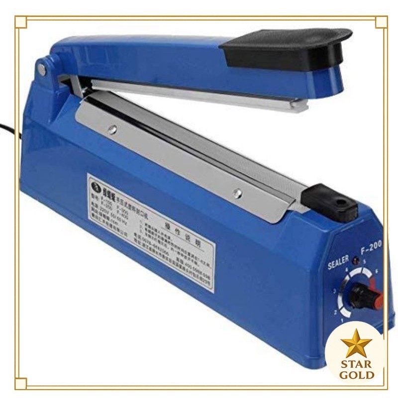 Sealer Listrik GSE-200MM Untuk Plastik 20cm Mesin Pres Plastik Mesin Sealer Plastik Perekat Plastik 