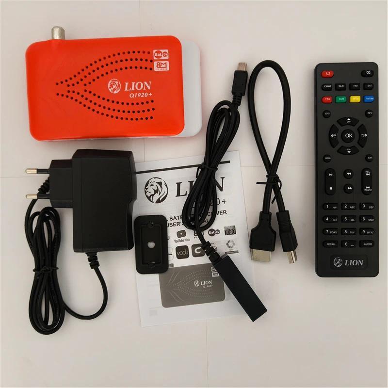 LION Q1920+ Middle East DV- S2 Satellite TV Receiver MPEG 2 GITAL TV Decoder 1080P Full HD Smart Dec