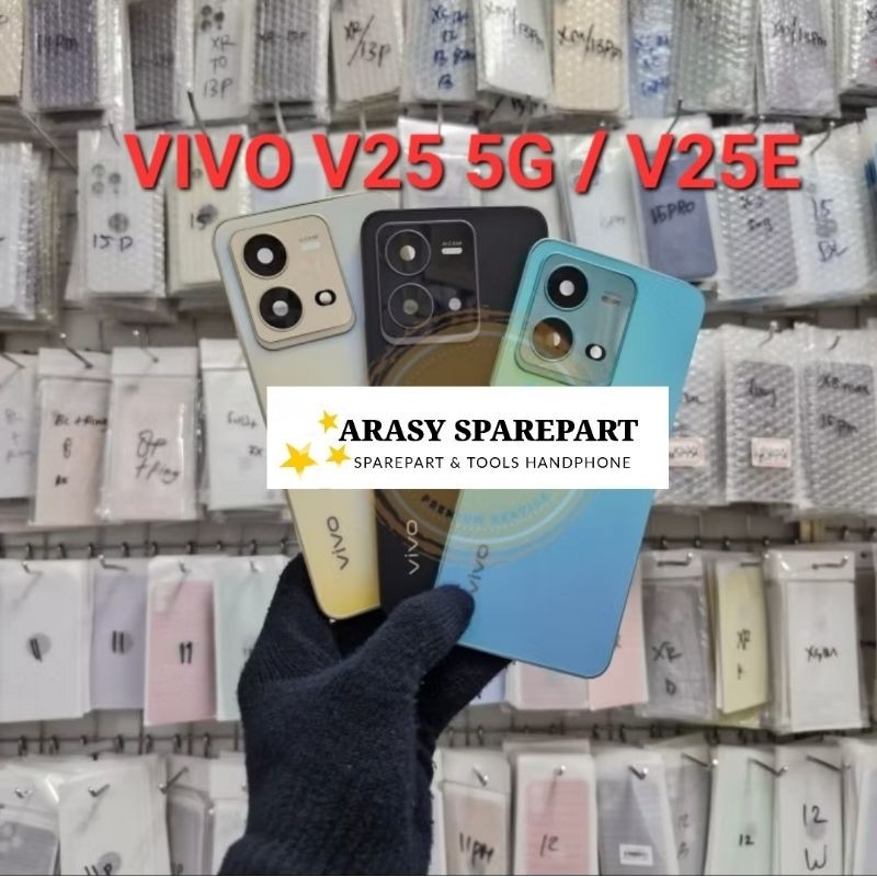 BACK CASING - HOUSING - KESING + BEZEL VIVO V25E / VIVO V25 5G [BERGARANSI] new