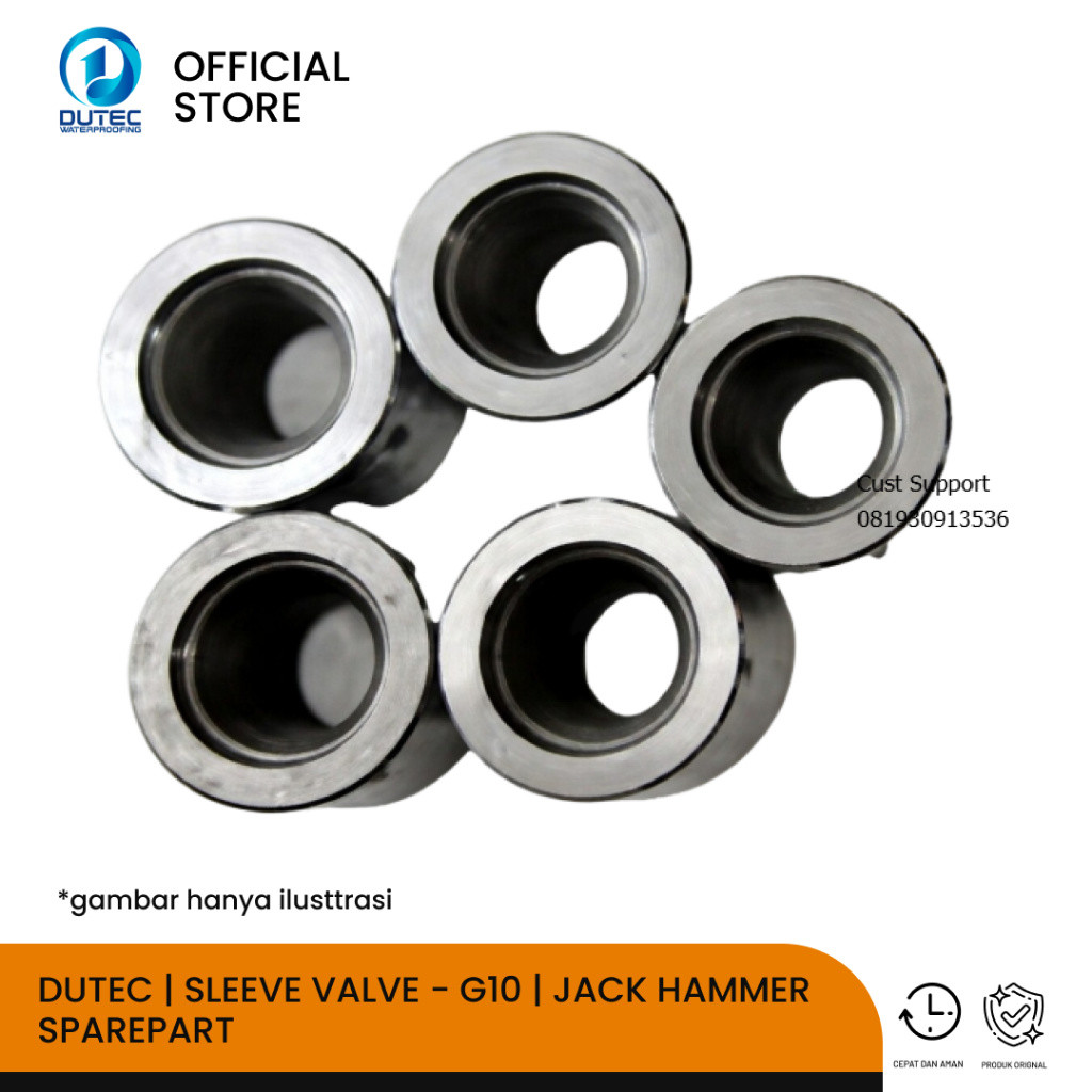 DUTEC | SLEEVE VALVE - G10 | JACK HAMMER SPAREPART
