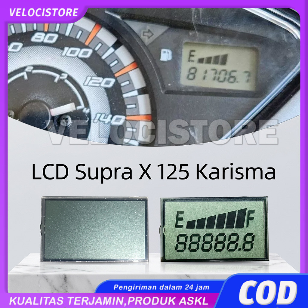lcd spedometer Supra x 125 karisma