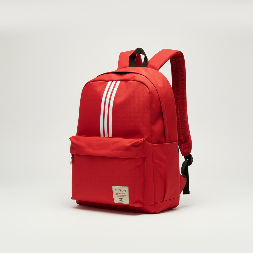 CORDURA - Tas Ransel Laptop Tas Sekolah Polos Garis 3 Tas Jansport Adidas Lapis