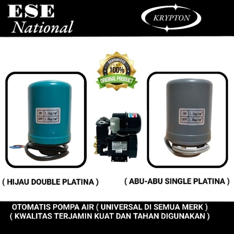 ESE NATIONAL Otomatis pompa air berkwalitas jaminan asli originalkayla tech