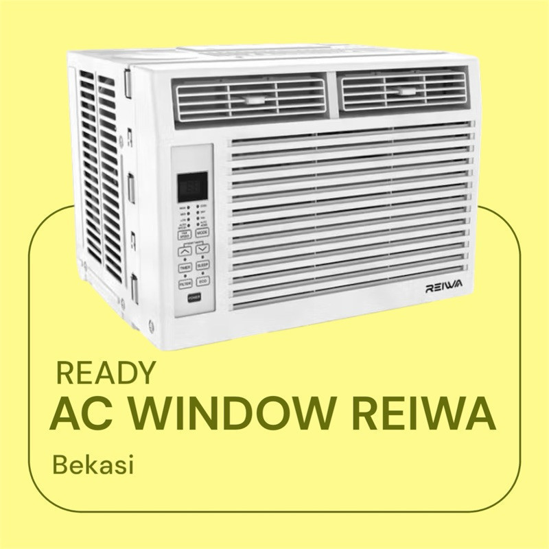GS AC WIDOW REIWA 1/2 Pk Tanpa Pipa / AC Pakai Freon R32 / AC REIWA Window 1/2 / AC PORTABLE / AC MO