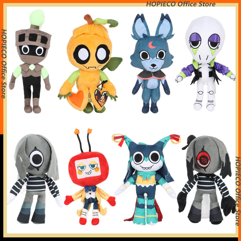 2026 Dandy's World Gourdy Soulvester Plush Doll Dandys World Eclipse Plushie Cartoon Ribecca Stuffed