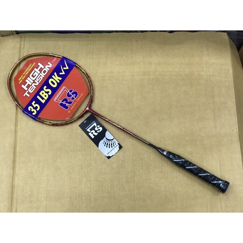 RAKET BULUTANGKIS RS DURA TECH 35T PLUS free cover kain