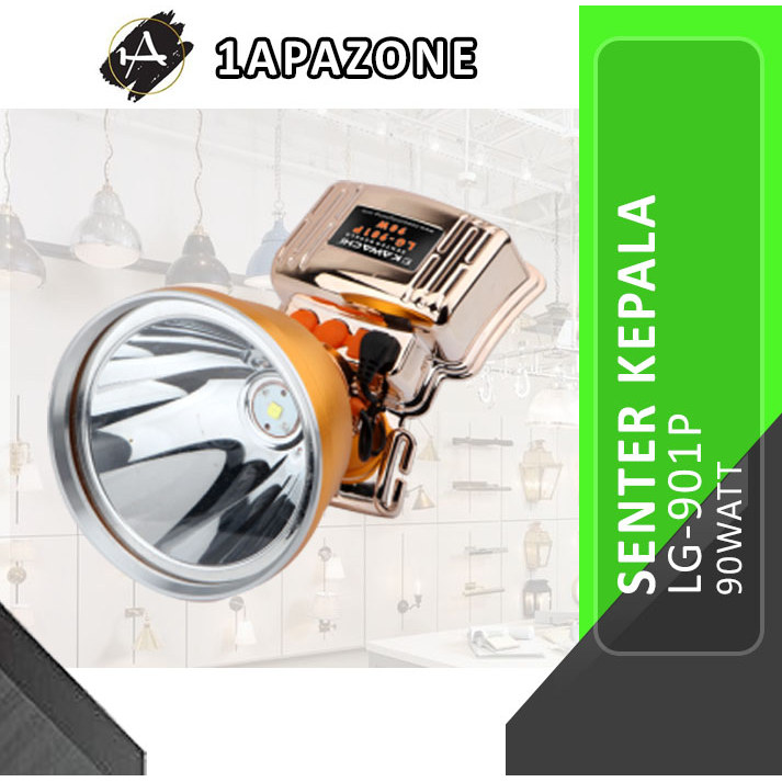 Senter Kepala 90WATT (SUPER LED) LG-901P KAWACHI