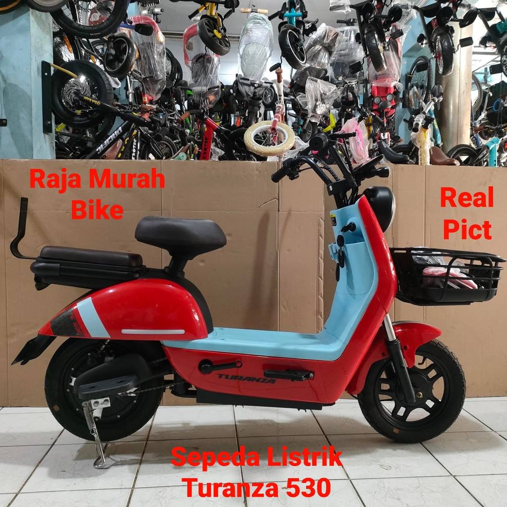 Sepeda listrik Turanza TE 530 Bergaransi Resmi Sepeda Listrik E Bike Turanza 530