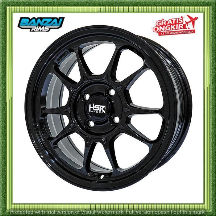 Velg Mobil Toyota Vios Yaris Sigra Ring 15 Lubang 4x100 Type DL HSR Original Toko Velg Jakarta Timur