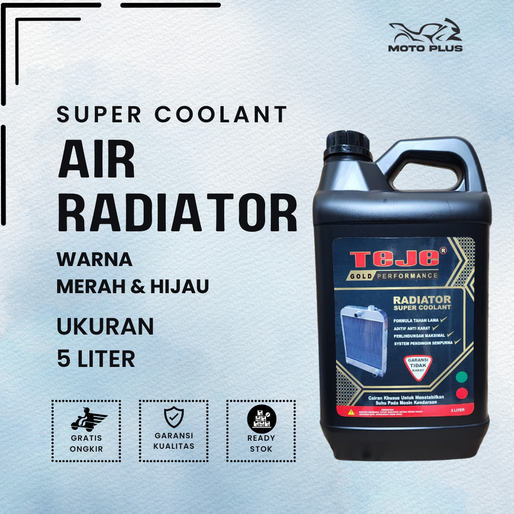 Air Radiator Mobil Super Coolant 5 Liter