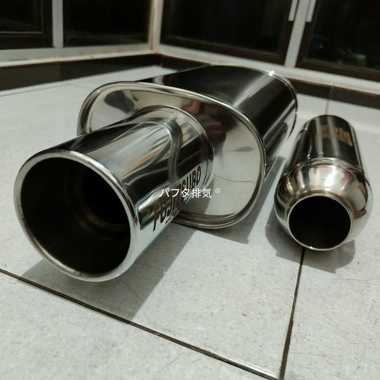 Knalpot Mobil Fujitsubo Plus Resonator Original Pavta Bass Bulat