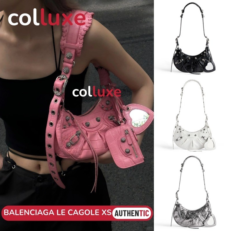 Balenciaga LE CAGOLE XS Shoulder Bag tas punggung bahu