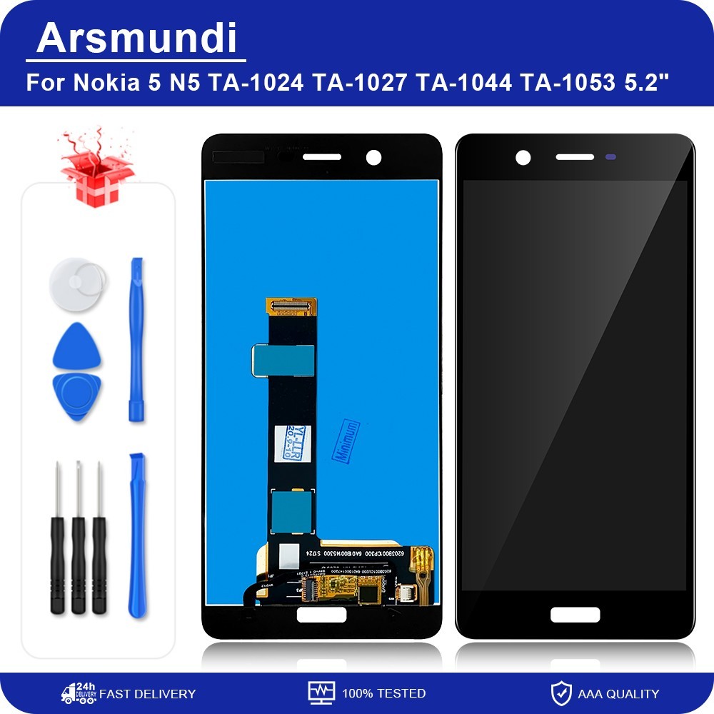 5.2'' Original For Nokia 5 N5 TA-1024 TA-1027 TA-1044 TA-1053 LCD splay Tou Screen gitizer Assembly 