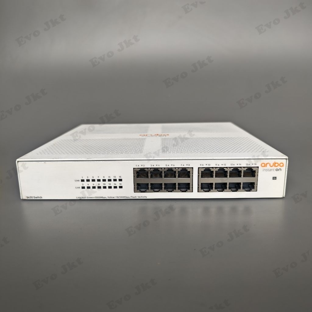 HP R8R47A Aruba Instant On 1430-16G 16 Port Gigabit Unmanaged Switch