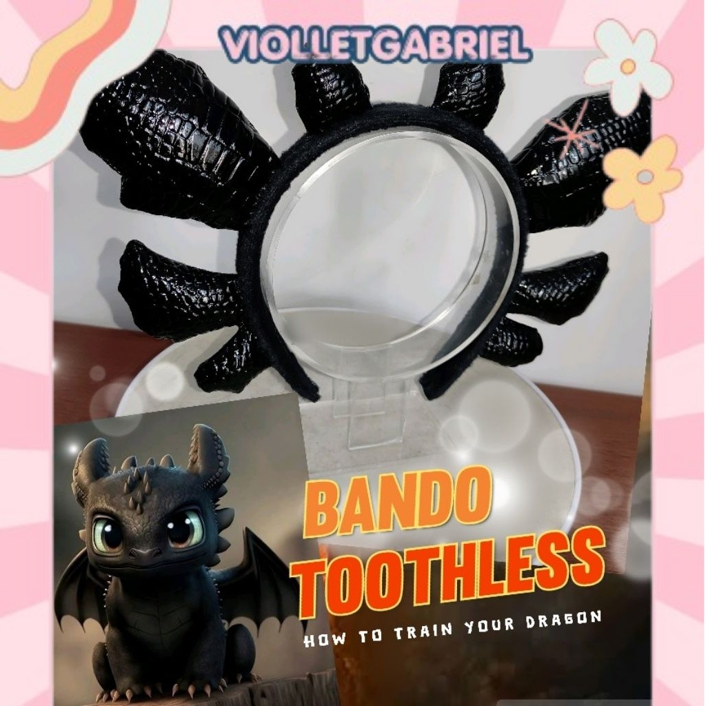 Bando Toothless How to Train Your Dragon Hiccup Movie TERLARIS 