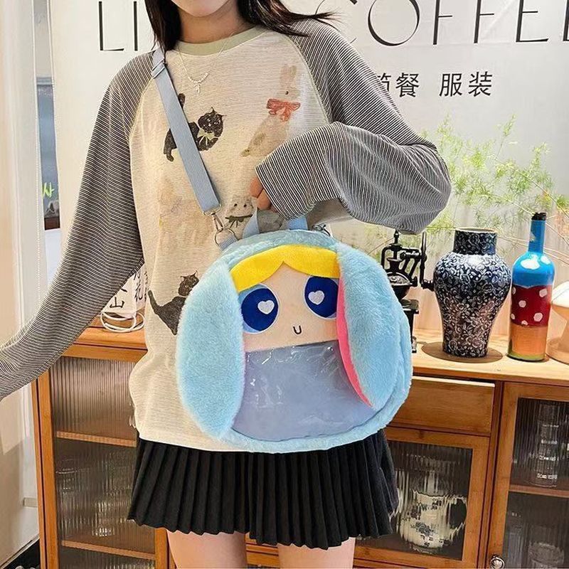 [Kotak misteri] Boneka kecil wanita polisi 'Flying Sky' baru, tas imut bergambar kartun, lucu untuk 
