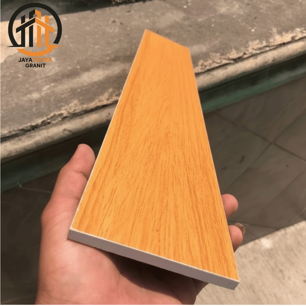 Lis Granit 10x60 Agathis Brown Motif Kayu Doff Mewah Plint Keramik Lantai Dinding Granite Tile Murah