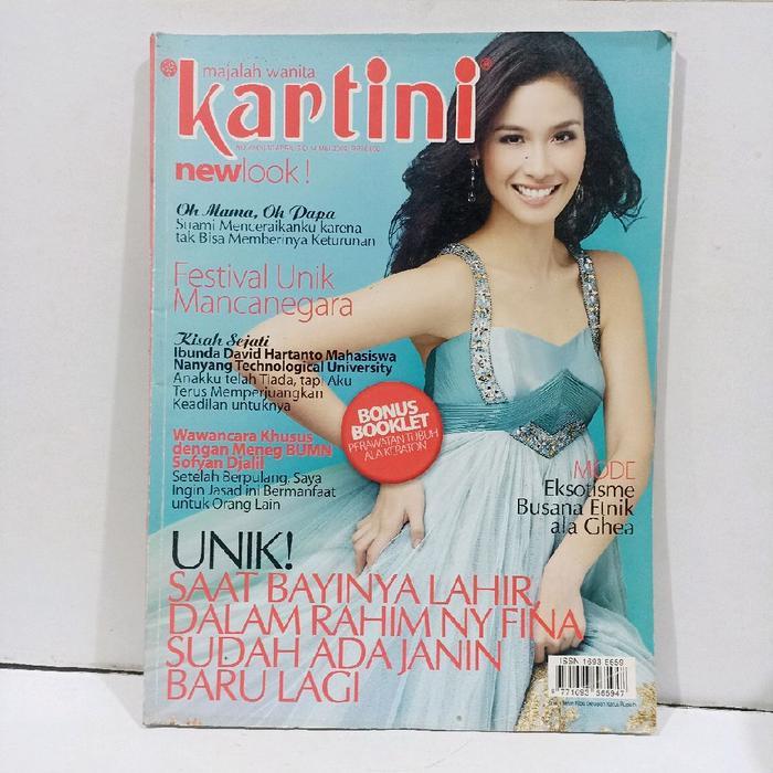 Majalah wanita Kartini : Edisi No. 2243 april - Mei 2009 - Unik Saatnya bayinya lahir