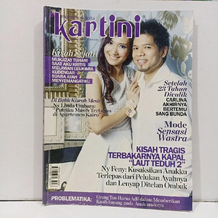 Majalah wanita Kartini : Edisi No. 2289  Februari 2011 - Kisah tragis terbakarnya kapal "Laut Teduh 