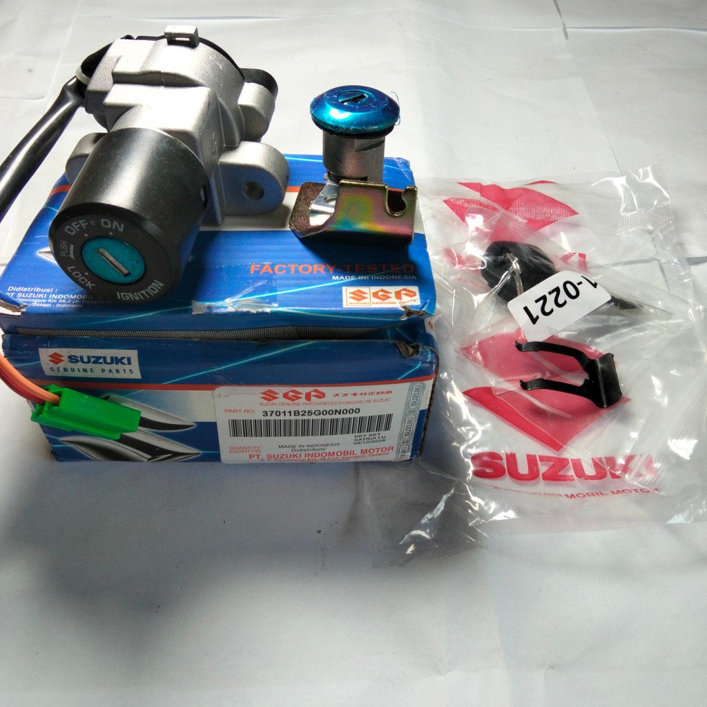 kunci kontak satria fu 150, kunci kontak assy suzuki satria fu 150 lama karbu
