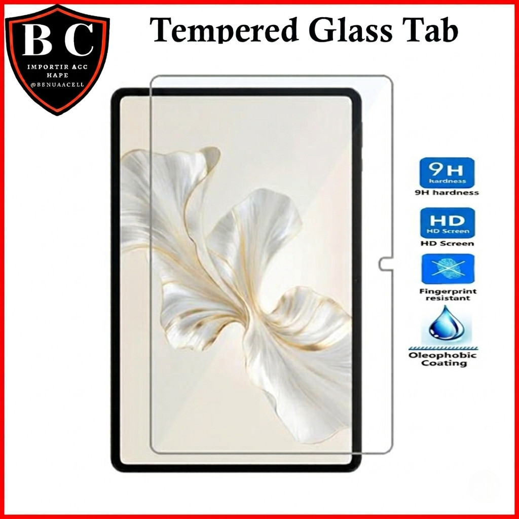 TEMPERED GLASS FOR SAMSUNG TAB S9 FE X510 X516B ANTI GORES - BC1