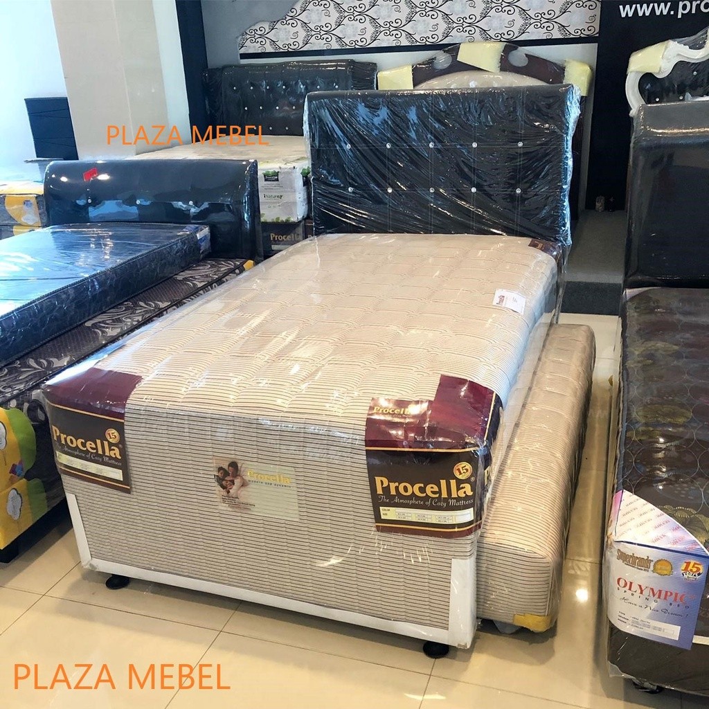 ( PROMO ) SET Spring Bed 2in1 Twin Kasur Anak Procella Hotel Kids Uk. 120 x 200