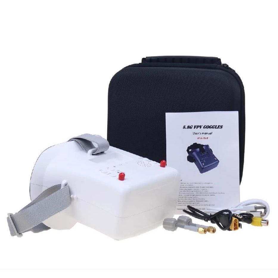 FPV Goggles 008D 5.8G 40CH 4.3Inch Video Headset HD DVR versity FPV Goggle pro For EV800D RC Racing 