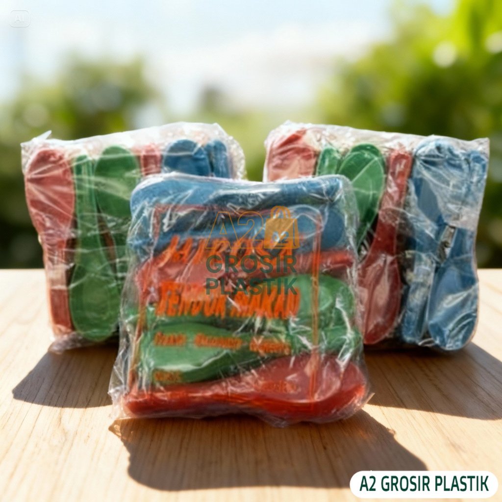 COD Sendok Plastik Bebek Hijau MIROSA/Sendok Plastik/Sendok Bebek Plastik