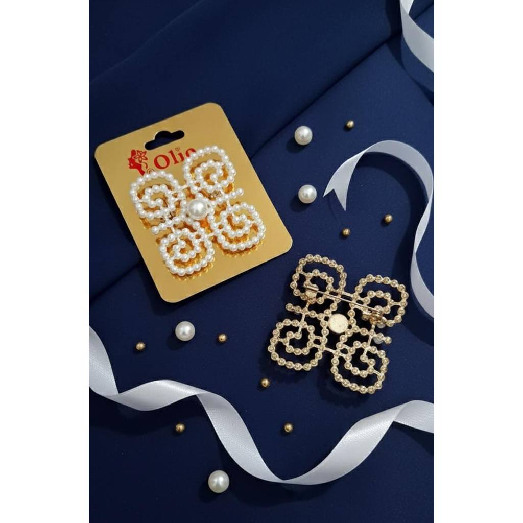 Bros Junonia set restu anggraini brooch bros PS