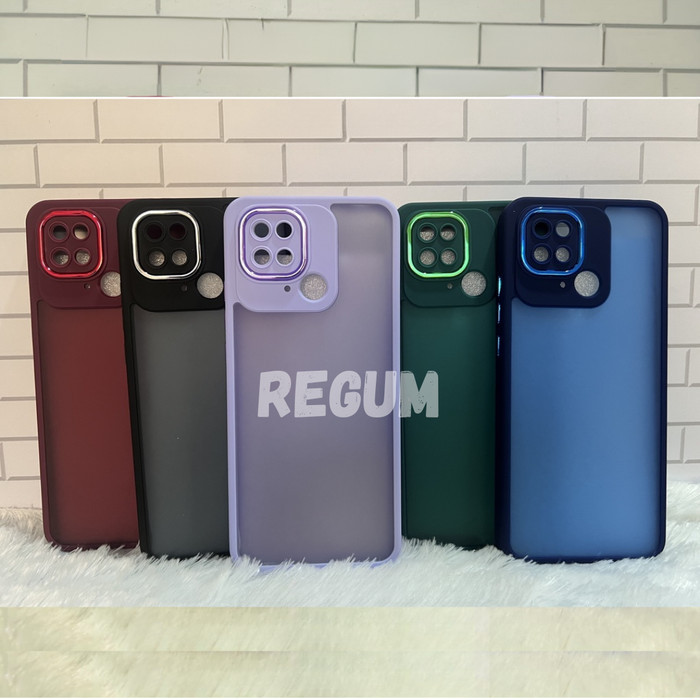 Hard Case Frosted Xiaomi Redmi 10C/10A, Poco C40 Semi Transparant