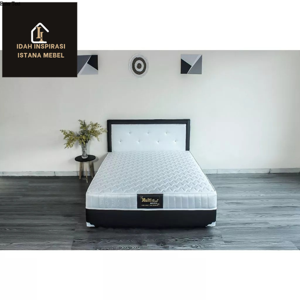springbed boxy springbed full set ukuran 160x200 multistar