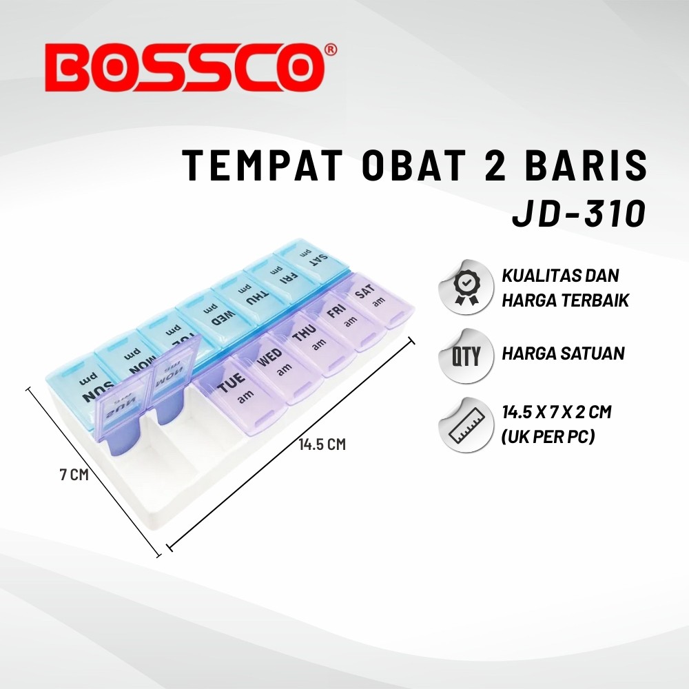 Kotak Obat / Tempat Obat / Tempat Obat Harian / Kotak Obat Harian / Medicine Box / Kotak Obat 7 Hari