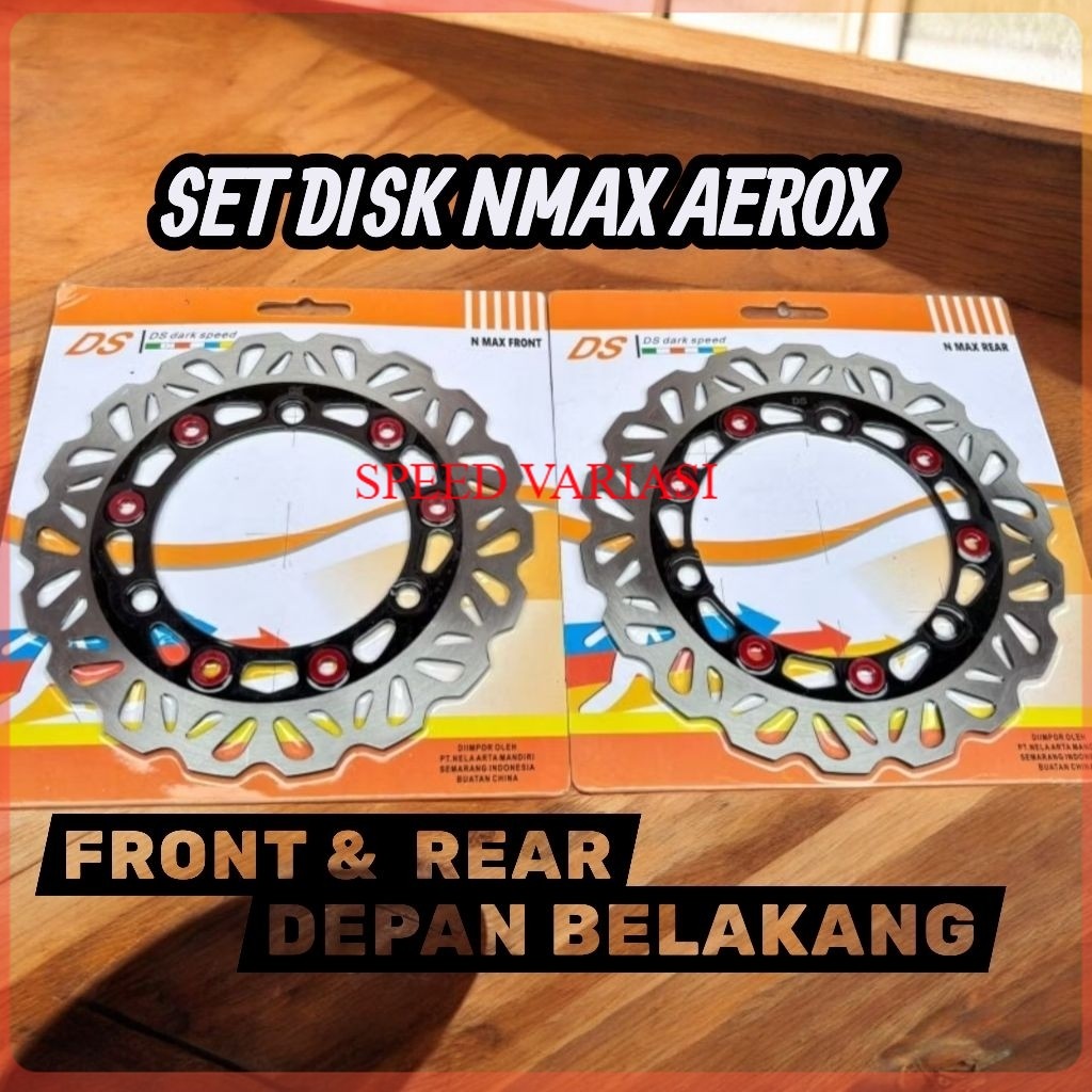 Disk Cakram Depan belakang Nmax Aerox 1Set Import Ds thailand