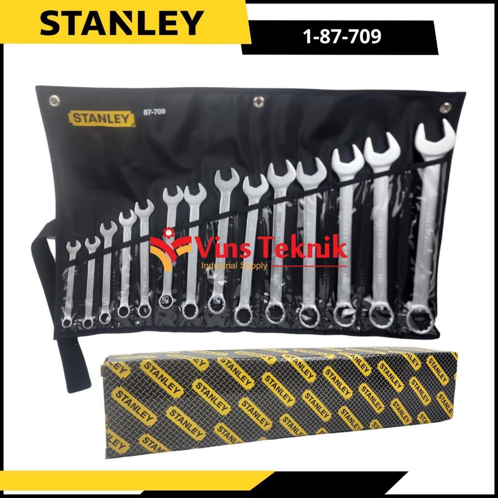 STANLEY 87-709 Kunci Ring Pas 14 pcs 1-87-709 Combination Wrench Set