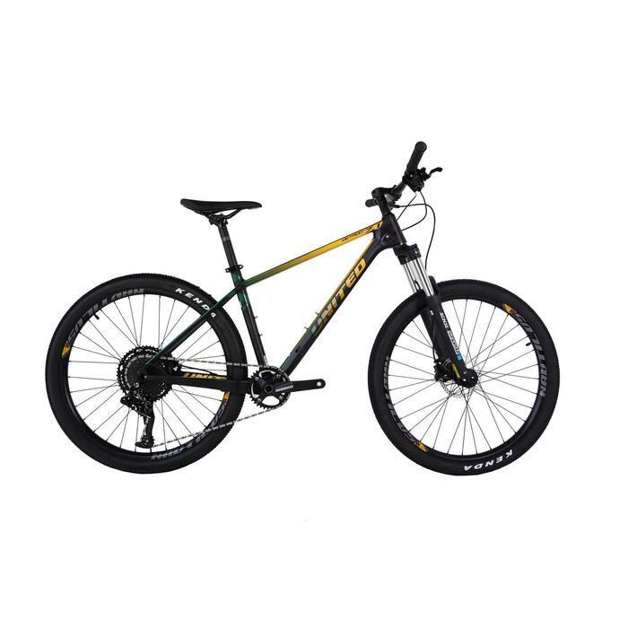 United Bike Sepeda Gunung MTB 29-12SP DETROIT 7.1(17)(20)GN-BK-OR