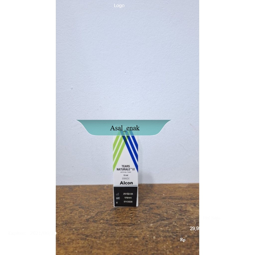 Alcon Tears Naturale II - 15 ml Artificial Tears