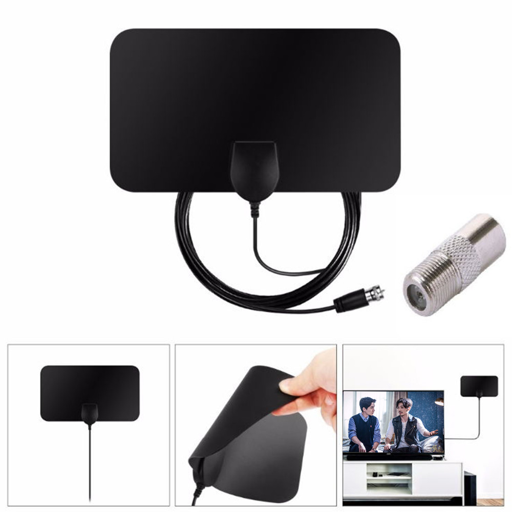 TV Antena 4K gital HDTV Indoor TV Antenna VHF(172-240Mhz)UHF(470-860Mhz) HD Mini Antennas