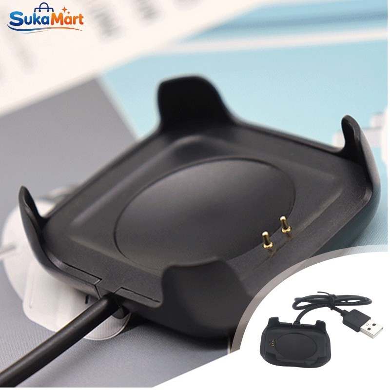 2 PIN Kabel USB Casan Jam Smartwatch Docking Dock Untuk Huawei Watch HW19 HW22 SERIES T500 T55 T500+