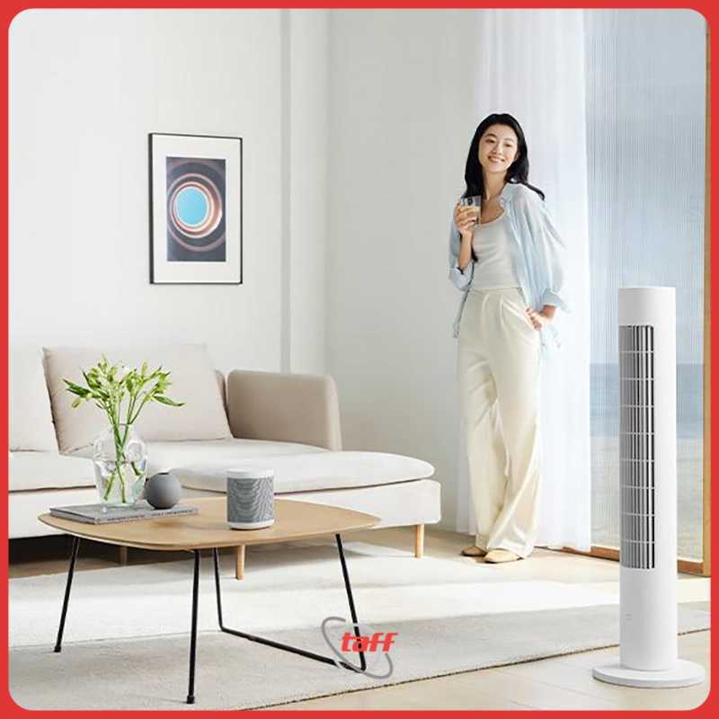 Xiaomi Mijia Kipas Angin Lantai Tower Fan Adjustable Smart App - BPTS02DM