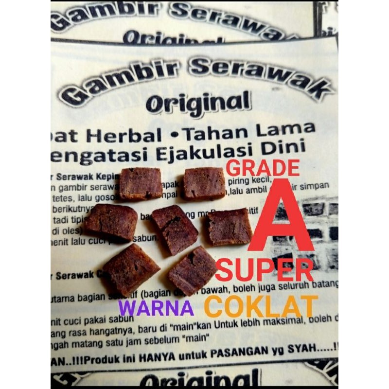PROMO TERBARU ALL READY STOK ~BISA COD~ Gambir serawak Malaysia Original Grade A