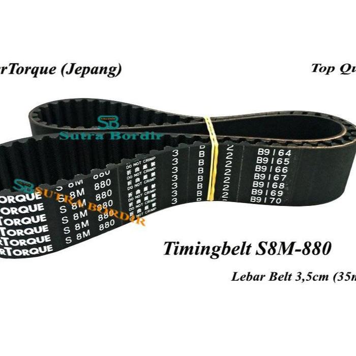 timingbelt s8m 880 lebar 35mm mbl jepang timingbelt S8M 880 lebar 35mm japan top quality vbelt servo