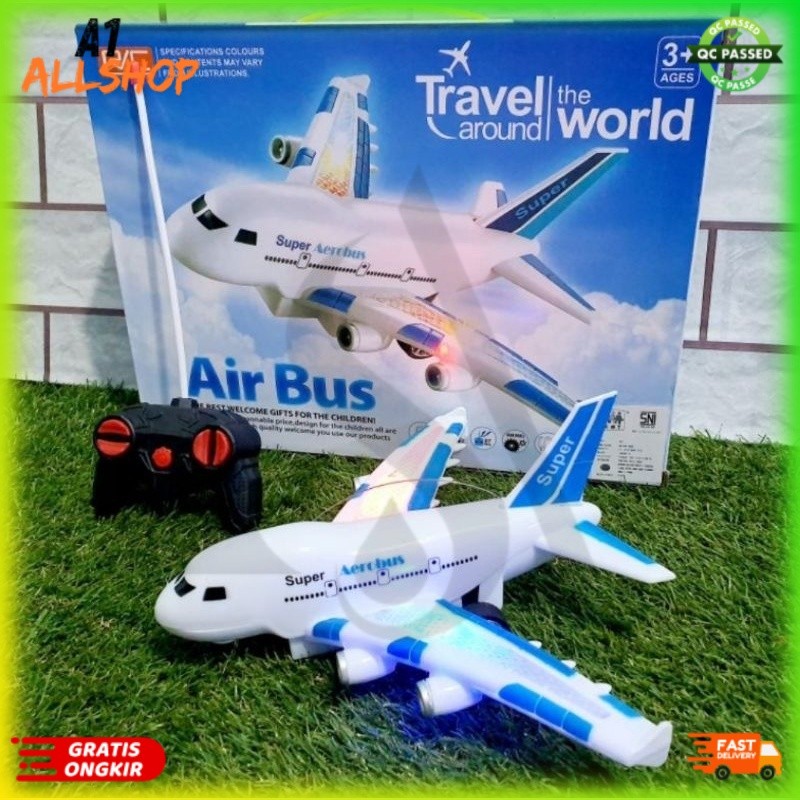 PESAWAT REMOTE CONTROL RC PESAWAT TERBANG AIR BUS RC helikopter
